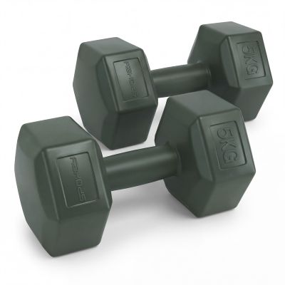 2. Hantelset für das Training, 2 x 5 kg Spokey MONSTER