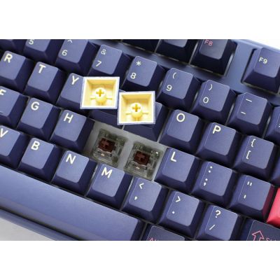 2. Ducky One 3 Gaming-Tastatur USB Blau