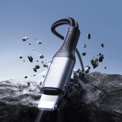 4. Joyroom S-A28 Flash Series 30W USB-C - Lightning Kabel 2m - schwarz