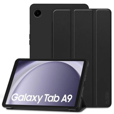 Tech-Protect SmartCase Hülle für Samsung Galaxy Tab A9 8,7" X110 / X115 - Schwarz