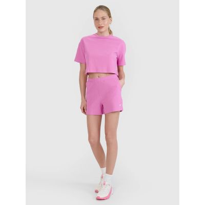 2. Crop-Top-T-Shirt für Damen 4F 4FWSS25TTSHF1977-54S