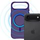 13. 3mk Smoke MagCase für iPhone Air – Lila