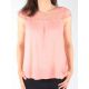 Wrangler Capsleeve Tee Koralle Pfirsich W W7337FDJX