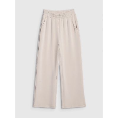 7. Damen-Jogginghose aus Modal mit weitem Bein, Modell 4FWSS25TTROF1011-83S