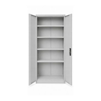 3. Iron Mate MARS Metall-Garagenschrank 185 x 90 x 45 Grau RAL7035