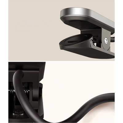 23. Baseus Mini-LED-Lampe mit Clip grau (DGRAD-0G)