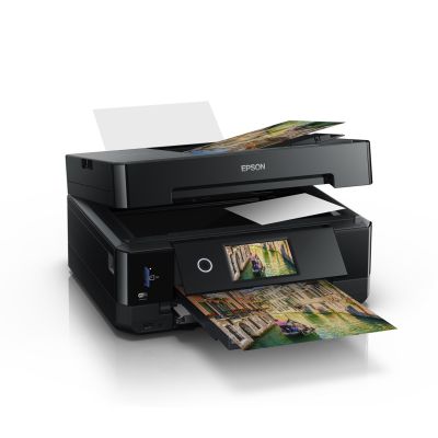 9. Epson Expression Premium XP-7100 – Tintenstrahl-Multifunktionsdrucker – Drucken, Scannen, Kopieren, 5760 x 1440 dpi, A4 Duplex, 32 Seiten/Min., Wi-Fi, AirPrint