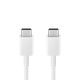 3. Samsung Kabel USB-C - USB-C 3A 480Mbps 1,8m weiß (EP-DX310JWEGEU)