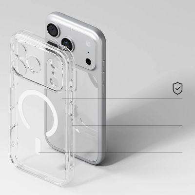 4. Ringke Fusion Magnetic MagSafe Case für iPhone 17 Pro Max - Transparent