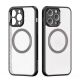 2. Gepanzerte Hülle für iPhone 14 Pro kompatibel mit MagSafe Dux Ducis Aimo Mag – schwarz