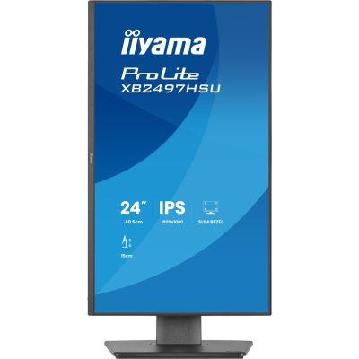 4. iiyama ProLite XB2497HSU-B1 Computermonitor 60,5 cm (23,8") 1920 x 1080 px Full HD LED Schwarz