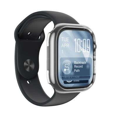 8. AmazingThing Minimalistische Schutzhülle für Apple Watch Series 11 46 mm – Transparent