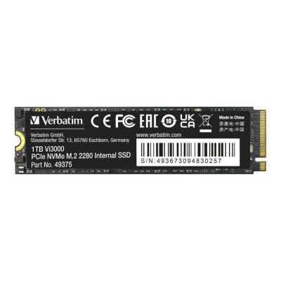 5. Verbatim Vi3000 1TB M.2 PCI Express 3.0 NVMe