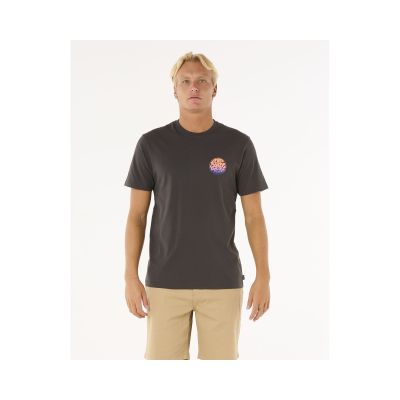 RIP CURL Wettie Passage Icon Tee Schwarz