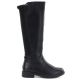2. Damen-Lederstiefel mit elastischem Schaft, schwarz, Campbell JE19489