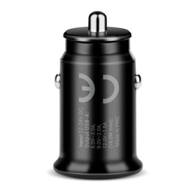 4. EVERACTIVE KFZ-LADEGERÄT 1 x USB SCHWARZ + KABEL CC-15QC