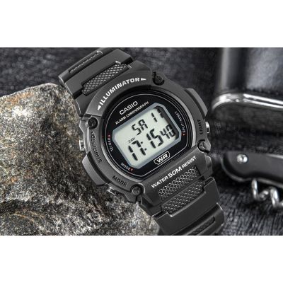 5. Herrenuhr CASIO W-219H-1AVDF + Box