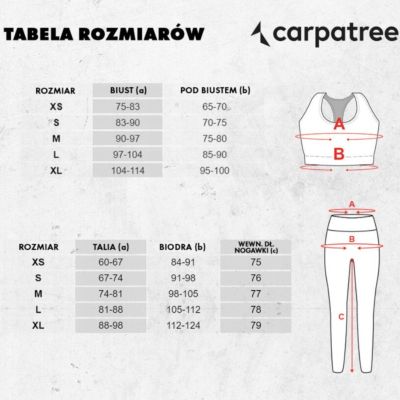 5. Carpatree Allure Nahtlose Leggings für Damen, Schwarz - CP-ASL-SB