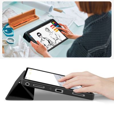 8. TechProtect SmartCase für Samsung Galaxy Tab A9+ / A11+ Plus 11.0 X210 / X215 / X216 / X230 / X235 / X236 - Schwarz