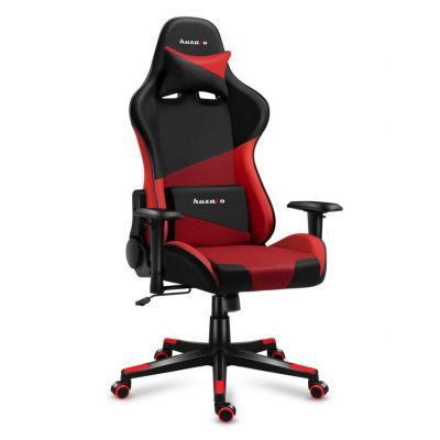 8. Huzaro Force 6.2 Gaming-Stuhl aus rotem Netzgewebe