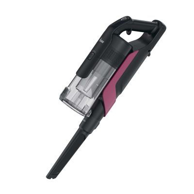 32. Hoover HF610HX 011 Akku-Staubsauger, beutellos, 0,7 l, 650 W, lila, 4 Ah
