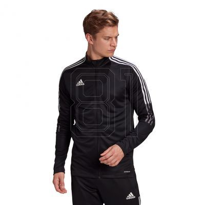 7. adidas Tiro 21 Track-Sweatshirt schwarz M GM7319