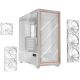 15. Antec Flux Pro Full-Tower E-ATX PC-Gehäuse, gehärtetes Glas – Weiß