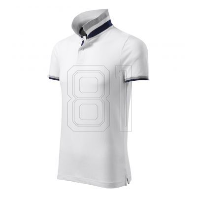 Malfini Collar Up Poloshirt M MLI-25600 Weiß