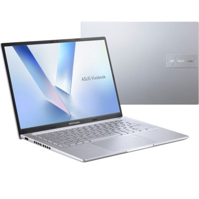 ASUS Vivobook 14 M1405NAQ-LY014 Ryzen 5 150 14,0" WUXGA IPS-Panel 60Hz 300nits AG 16GB DDR5 SSD512 AMD Radeon Grafik WLAN+BT 720p Kamera 42Wh Akku NoOS Cool Silver