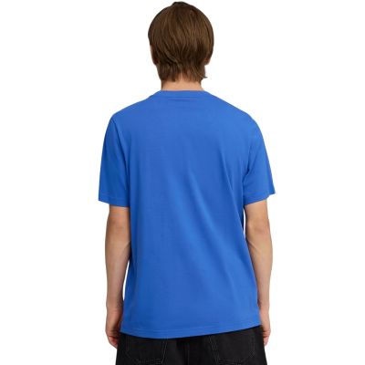 2. Puma ESS Herren-T-Shirt, Größe S, Nr. 1 Logo mittig, Blau, 692912 23