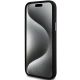 5. DKNY Liquid Silicone Metal Logo iPhone 15/14/13 Hülle - Schwarz