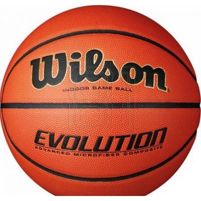 Wilson Evolution Indoor-Spielball für Basketball WTB0516XBEMEA 