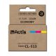 Actis KC-513R Tinte (Ersatz für Canon CL-513; Standard; 15 ml; Farbe)