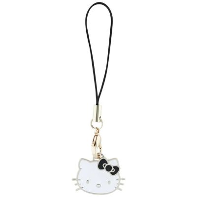 Hello Kitty Charm Kittenkopf-Anhänger - Schwarz