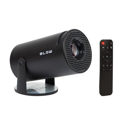 4. BLOW Tragbarer Projektor AndroidTV HD Kino Schwarz