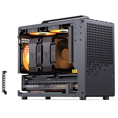 16. Jonsplus MATX Gehäusehalter Case Z20 - schwarz