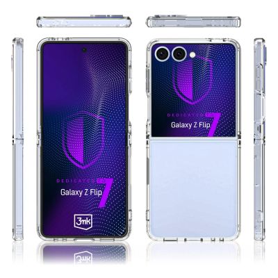 2. 3mk Armor Case für Samsung Galaxy Z Flip 7 - Transparent
