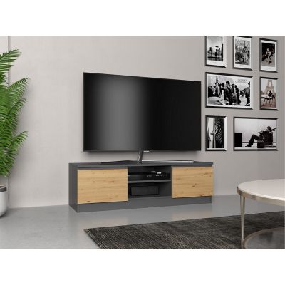 3. TV-Schrank 120x40xH36 anthrazit/artisan