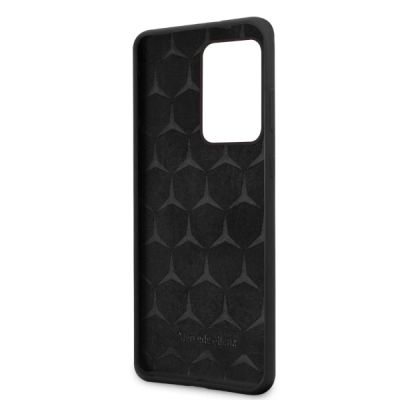 6. Mercedes MEHCS69SILSB S20 Ultra G988 hard case czarny/black Silicone Line