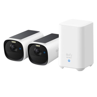 6. Eufy eufyCam E40 2-Kamera-Set + HomeBase S280 Outdoor-IP-Sicherheitskamera 2688 x 1520 px Wand
