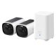 6. Eufy eufyCam E40 2-Kamera-Set + HomeBase S280 Outdoor-IP-Sicherheitskamera 2688 x 1520 px Wand