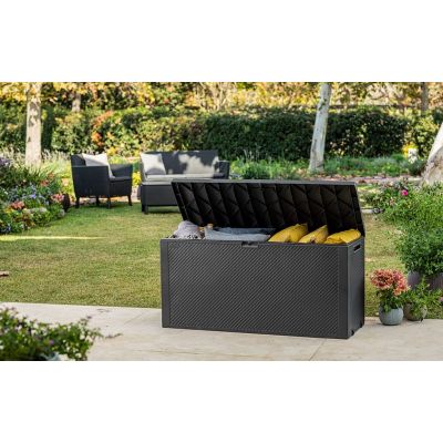 3. Graphitfarbener Gartenkasten 277L 249384 KETER