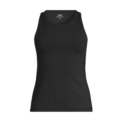 Casall Soft Touch Bra Tank Damen-Trainingsshirt Schwarz