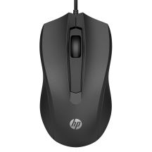 HP Kabelmaus 100 Schwarz 6VY96AA