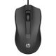 HP Kabelmaus 100 Schwarz 6VY96AA