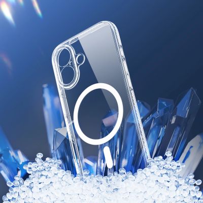 8. Dux Ducis Clin Mag Case für iPhone 17, kompatibel mit MagSafe, transparent