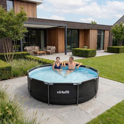 20. VIRTUFIT RUNDER POOL 366 CM MIT FILTERPUMPE