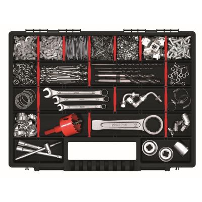 6. KISTENBERG DOPPEL-ORGANIZERBOX 64 FÄCHER