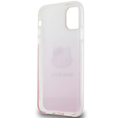7. Hello Kitty IML Gradient Electrop Kitty Head Hülle für iPhone 11 / Xr – Pink