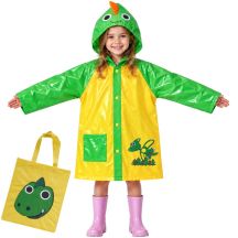 Regenumhang, Regenmantel, Poncho für Kinder, gelb, REDCLIFFS, Größe S